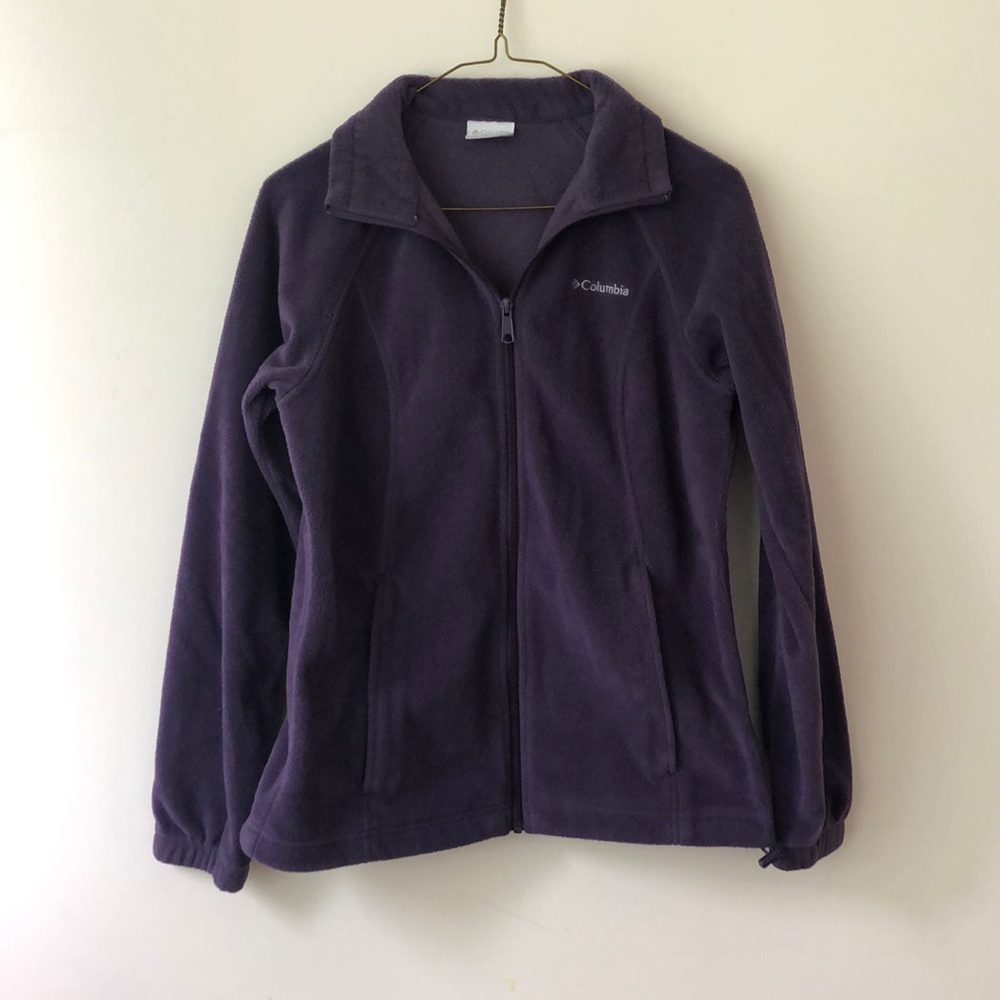 Purple Columbia Fleece Jacket